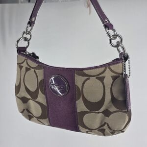 COACH Signature Handbag Purse No E1076-F15111